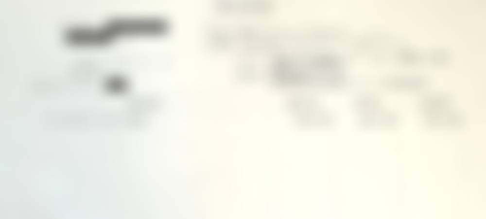 受領した領収書（モザイク処理済み）